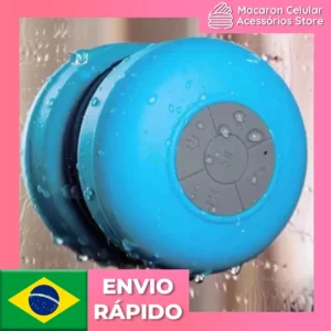Caixa de Som Banheiro Prova D Água Bluetooth Celular