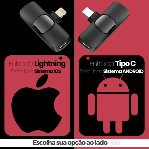 Microfone de Computador Portátil, Sem Fio - Imagem 4