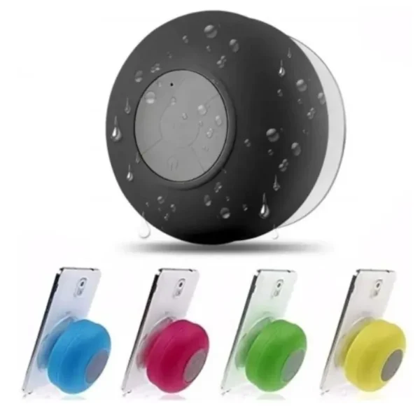 Caixa de Som Banheiro Prova D Água Bluetooth Celular - Imagem 7
