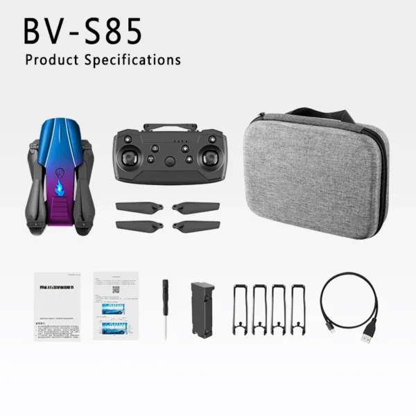 S85 pro zangão 4k com profesional hd câmera dupla fpv zangão i - Imagem 11