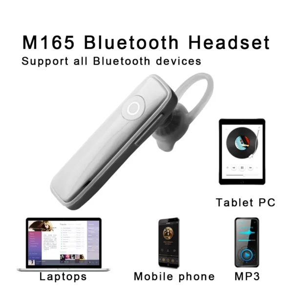 Fone de ouvido sem fio 163/bluetooth 4 1/auricular/mãos livres/desportivo para - Imagem 6