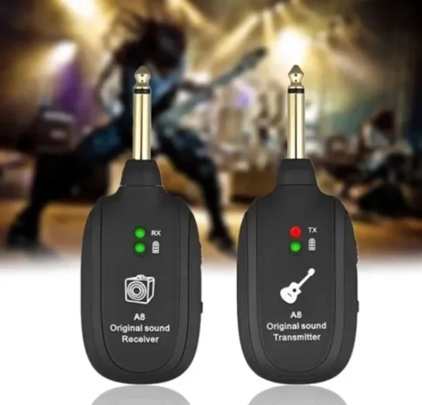 Transmissor e Receptor Sem Fio P/ Guitarra, Violão e Baixo - Imagem 7