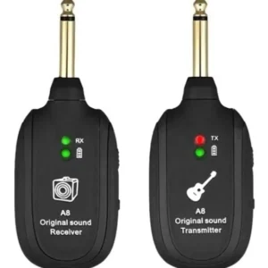 Transmissor e Receptor Sem Fio P/ Guitarra, Violão e Baixo