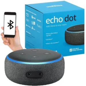 Caixa de Som Inteligente Alexa 3 geração que liga tv