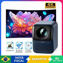 Projetor Wanbo T2 Max 4K inteligente Android 9.0